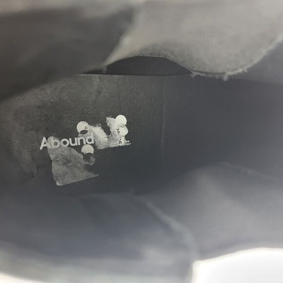 Abound Reese Black Faux Leather Chelsea Boots Size 11.5M - Picture 12 of 13